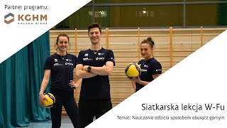 Siatkarska Lekcja WFu 🏐 Temat Nauczanie odbicia sposobem oburącz górnym [upl. by Lleoj]