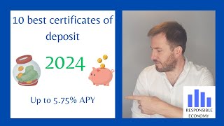 10 Best certificates of deposit in 2024 in the United States [upl. by Hamel]