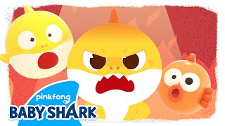 🔥Baby Shark is SO ANGRY  Compilation  Songs to Express Feelings for Kids  Baby Shark Official [upl. by Buckingham]