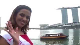 Greetings from Miss Universe Singapore 2014 Rathi Menon  Missosology [upl. by Fillbert]