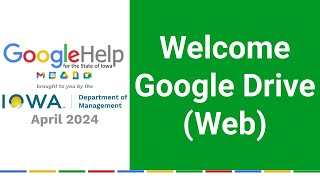 Welcome  Google Drive Web [upl. by Bealle231]