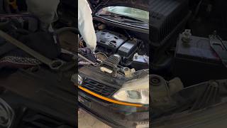 Catalytic converter cleaning with machine Proton Saga R3 2021 model [upl. by Ennovahc]