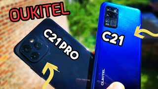 Oukitel C21 pro vs Oukitel C21  Detailed review amp Comparison [upl. by Anialed]