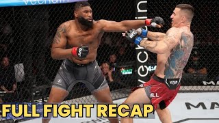 Tom Aspinall vs Curtis Blaydes 1  Full Fight Recap [upl. by Zacek287]