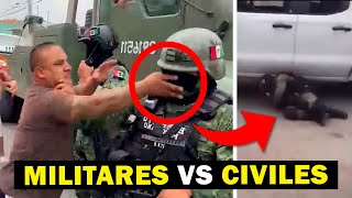 Los BRUTALES enfrentamientos entre CIVILES y MILITARES de México [upl. by Ayn]