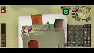 OSRS MOBILE  BLACKJACKING THIEVING WITH MENU ENTRY SWAPPER [upl. by Feetal751]