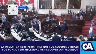 Análisis845 La Iniciativa 6388 para Agilizar Ejecución de Obras de los Codedes [upl. by Mini]