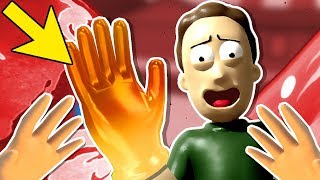 JERRY STOLE OUR INFINITY GAUNTLET amp DESTROYS EARTH  Rick and Morty Virtual Rickality VR HTC Vive [upl. by Wivinia]