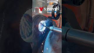 automatic bore welding repair work S POWER boringmachine automobile [upl. by Inoue917]