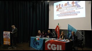 CGIL e UIL Basilicata 29 novembre in piazza a Potenza [upl. by Penrod]