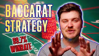 Baccarat Strategy How to Win at Baccarat with 997 Winrate [upl. by Danieu]