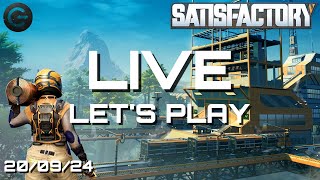 Des murs et des fenêtres   Live du 200924  Lets Play Satisfactory FR [upl. by Sset]