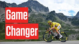 Tadej Pogacar Power Play Tour de France 2024 Stage 14 [upl. by Nialb]