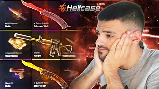 MASSIVE WINS ON HELLCASE HELLCASE PROMO CODE [upl. by Nysa]