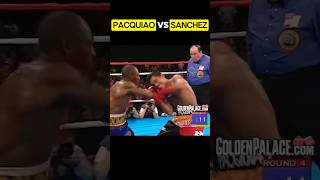 Pacquiao trading punches in bunches with Sanchez [upl. by Zeena]