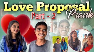 Love Proposal Prank 😂  Part 2 lovestory prank surprise tarunpandu tarunpandu2000 [upl. by Lorelle]