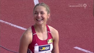 DM Erfurt 2017  100m Frauen [upl. by Eeimaj]