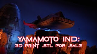 Mech Hanger Yamamoto 3dprinting battletech alphastrike [upl. by Alrzc]