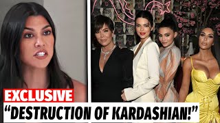 IN EMOTIONS Kourtney Kardashian Confirms KARDASHIANs Crisi [upl. by Ytsirk]