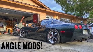 DRIFTVETTE FINALLY GETS ANGLE MODS [upl. by Nerahs966]