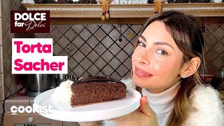 Torta sacher sachertorte come farla a casa super golosa [upl. by Skilken]