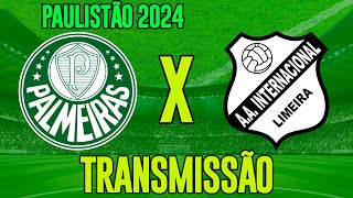 PALMEIRAS X INTER DE LIMEIRA l AO VIVO DIRETO DO ALLIANZ l PAULISTÃO 2024 l AO VIVO [upl. by Airdni]