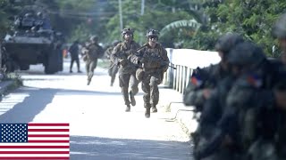 US Marines Conduct Urban Assault Exercises in Philippines [upl. by Anerdna79]