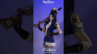 【SanyMuCos】LOL Caitlyn Cosplay Showlol caitlyn arcane arcanecosplay sanymucos [upl. by Leissam72]