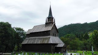 Norway  Kaupanger stavkirke stave church [upl. by Ardnahc]