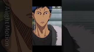 Kagami vs Aomine Kuroko no Basket  Anime 1v1 Debate Edit [upl. by Bensky75]