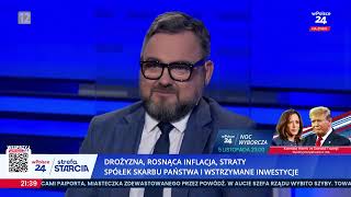 quotStrefa Starciaquot Michał Adamczyka w telewizji wPolsce24 [upl. by Lucila]