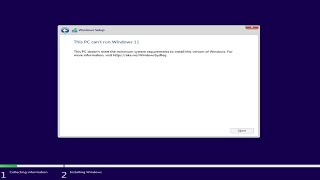 Cannot Install Windows 11 Does not meet the system requirementsvestechinfo4407 [upl. by Mylo]