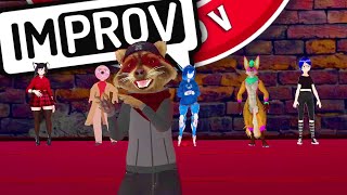 Why Is There a LASAGNA on the Counter  VRChat Improv [upl. by Revorg]