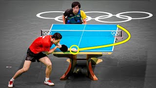 Most INSANE Table Tennis Serves EVER [upl. by Tod]