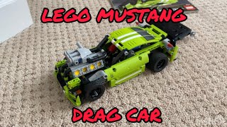 LEGO Mustang GT500 Drag Car [upl. by Kreg]