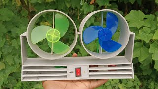 PVC पाइप से बनाओ Powerful rechargeable fan  How to make rechargeable fan from PVC pipe  diy fan [upl. by Alger]