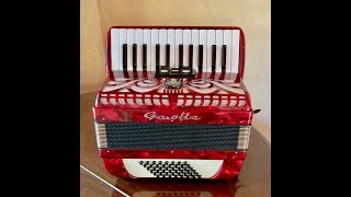 Galotta 48 Bass Accordion Demo Video  SOLD [upl. by Ahtelra426]