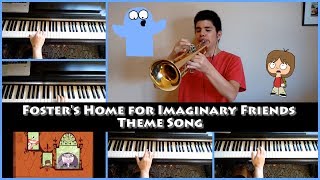 Fosters Home for Imaginary Friends Theme Song Trumpet and piano cover [upl. by Zales]