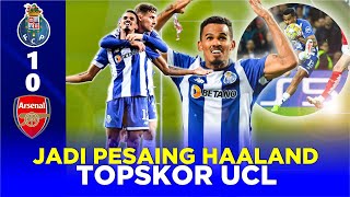 PESAING HAALAND DI LIGA CHAMPIONS WENDERSON GELANO BIKIN ARSENAL NANGIS DI DETIK AKHIR LAWAN PORTO [upl. by Jacie]