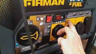 Firman Generator Steps Diagnosing No Run Engine General [upl. by Kalbli809]