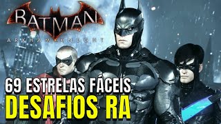 BATMAN ARKHAM KNIGHT  Troféu Absolvição Como conseguir 69 estrelas fáceis nos Desafios RA  Dicas [upl. by Jemmy245]