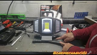 Bell  Howell Bionic Rechargeable Work Light 750 Super Bright Lumens Review [upl. by Cordey]