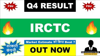 IRCTC Q4 Results 2024  irctc results today  irctc share news today  irctc share news  irctc [upl. by Zeiger925]