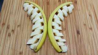 Pangyao ES is live Beautiful Banana cutting design [upl. by Shelah]