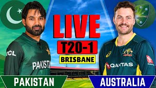 PAKISTAN vs AUSTRALIA  1st T20 Match  Live Cricket Match  AUS vs PAK Live T20 Match  1st inng [upl. by Bekki619]