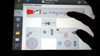 PICANOL OMNIplus Summum All Monitor Setting [upl. by Ahswat816]