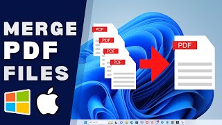 How To Merge PDF Files Into One [upl. by Maxy]