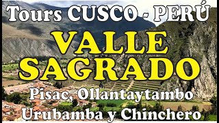 Tour Valle Sagrado de los Incas  Cusco  Perú Pisac Urubamba Ollantaytambo Chinchero [upl. by Lamok364]