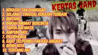 KERTAS BAND Full Album Lagu Hit Jaman SMA Tahun 2000an [upl. by Ralf]