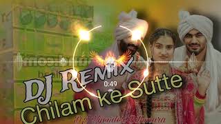 Chilam ke Sutte DJ Remix Song Haryanavi Raj Mawar Song DJ Vijender Bithmara Mixing Hard Bass Song [upl. by Celio]